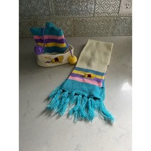 Disney Winnie The Pooh Beanie Hat &amp; Scarf One Size - $372.99 MXN