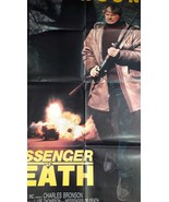 Vintage 1988 Cinema Film Poster Charles Bronson Messenger of Death,  100... - $148.89 CAD