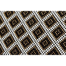 The Nampula Black Glitter Suede Leather Clutch image 4