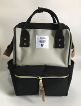 Anello Original Backpack Rucksack Unisex Canvas School Bag Bookbag Handbag - £15.80 GBP