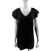 Old Navy Womens Dress Size Small Petite Black Tunic Mini Flutter Sleeve ... - $272.41 MXN