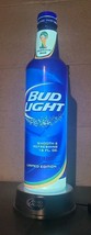 2014 BRASIL FIFA WORLD CUP BUD LIGHT 17” LIGHTED ADVERTISING BEER BOTTLE... - $1,107.24 MXN
