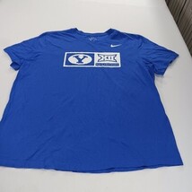The Nike Tee BV1997-4ED XII Big12 Conference Men's Blue Cotton T-Shirt image 12