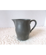 VINTAGE INTERNATIONAL PEWTER 276 SMALL PITCHER CREAMER EAGLE STAMP 3&quot; - $6.88