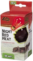 Zilla Night Red Heat Incandescent Bulb - 50 watt - £8.81 GBP