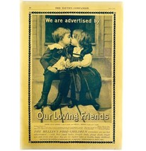 Mellin&#39;s Food Marian And Harold Bowker 1894 Advertisement Victorian XL D... - $69.99
