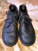 Dr Martens DM&#39;s Industrial Sussex Black Leather Chukka Boots Men&#39;s Size 13 M  - £70.95 GBP