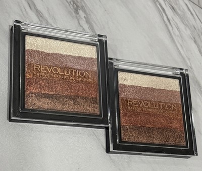 2 REVOLUTION Vivid Shimmer Brick - Bronze Kiss - 0.24 oz - £16.78 GBP