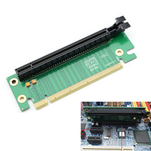 Pci-Express 16X Riser Card 90 Degree Right-Angle 4Cm Adapter Card 2U - £20.43 GBP