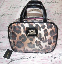 Juicy Couture Makeup Weekender Bag Leopard Pink YSRUO159 NEW - £39.65 GBP