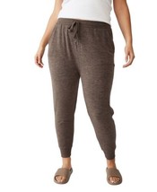 COTTON ON Womens Plus Size Tie Waist Slim Cuff Sweatpant Pants,French Marle,18W - £26.30 GBP