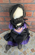 Traditional Soft Cloth Amish Doll + Baby No Face Plain Folks Apron Bonnet NWT - £16.44 GBP
