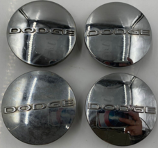 Dodge Rim Wheel Center Cap Set of 4 Chrome 2-3/8 inch OEM G03B22049 - £39.12 GBP