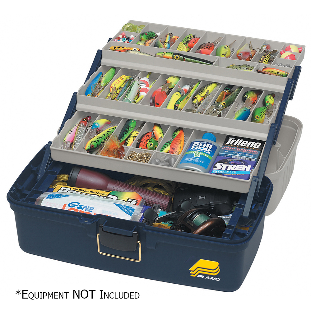 Primary image for Plano Three-Tray Fixed Compartment Tackle Box - XL