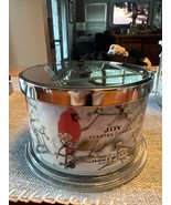 NEW HOMEWORX BY SLATKIN &amp; CO JOY  FIR NEEDLES, HOLLY BERRIES BALSAM CAND... - $39.59