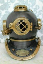 Antique 18&quot; Diving Vintage Full Size IV Boston US Navy Deep Sea Divers Helmet - £149.39 GBP