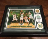 Boston Celtics NBA 2010 Eastern Champs 24k Gold Coin Photo LE 16/2010 Ba... - $39.60