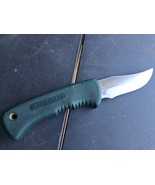 Schrade Old Timer 1420T Fixed Blade Knife USA Green Handle - $41.10 CAD