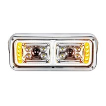 United Pacific 35824 Passenger Side Chrome Halo Projector LED Headlight - £301.38 GBP