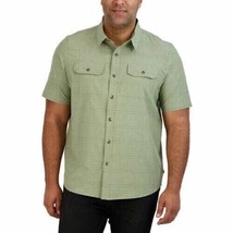 Gerry Mens Size XL Green Stretch UV Protection Quick Dry Woven Camp Shir... - $11.69