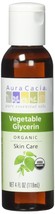 Aura Cacia Organic Skin Care Oil, Vegetable Glycerin, 4 Fluid Ounce - £12.78 GBP