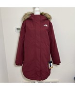 The North Face Women&#39;s Arctic Parka Down Coat Cordovan Red Sz XXL BRAND NEW - $175.00