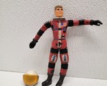 1966 Mattel Major Matt Mason Sgt Storm Astronaut Figure Red Suit With He... - £62.56 GBP