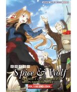Spice &amp; Wolf Season 1+2 +Merchant Meets Wise Wolf (1-50 End+OVA) Anime D... - €40,77 EUR