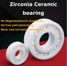 ZrO2 Zirconia Full Ceramic Ball Bearing Resistant Corrosion Bearings 6000~6212 - £8.61 GBP+