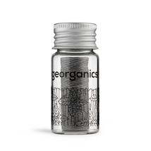 Georganics Natural Floss With Dispenser - Charcoal - $4.90