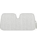 BDK Silver Glitter Windshield Sun Shade Car Sun Visor Sun Shade Protection - $382.69 MXN