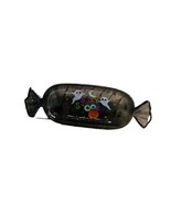 Halloween Candy Shaped Halloween Themed Black Candy Tray 11 Inches Long - $14.73