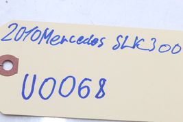 2010 Mercedes SLK230 SLK350 SLK300 FRONT RIGHT PASSENGER SEAT TRACK RAILS U0068 image 12