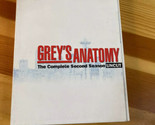 Greys Anatomy The Complete 2nd Season 2 Uncut 6 DVD of Medical TV Show S... - $4.95