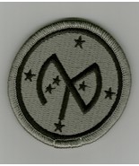 27th INFANTRY DIVISION ACU PATCH (GRAY ON BLACK) WITH HOOK &amp; LOOP :KY25-20 - $72.38 MXN