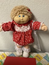 RARE Vintage Cabbage Patch Kid Girl Wheat Hair Blue Eyes IC-Made In Taiwan HM#1 - £187.84 GBP