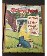 National Velvet Coloring Book/ Rare 1961 Whitman Coloring Book/ HTF Edit... - £8.54 GBP