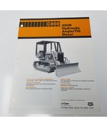 Case 350B Hydraulic Angle Tilt Dozer Sales Brochure 1980 Specifications ... - $18.95