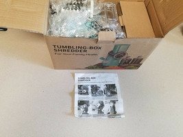 TUMBLING-BOX SHREDDER MANUAL HAND TURN S.S. STEEL BLADES (NEW) - $29.65