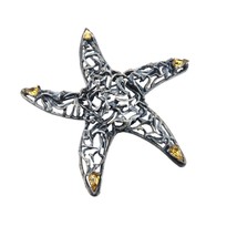1960&#39;s JoAnn Dalsheim  Huge Starfish Brooch - £66.28 GBP
