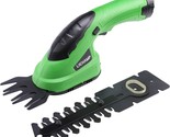 Lichamp Cgs-3601 Grass Green 2-In-1 Electric Hand-Held Hedge Trimmer Shr... - £38.25 GBP