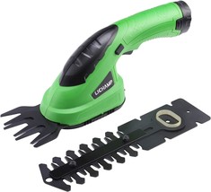 Lichamp Cgs-3601 Grass Green 2-In-1 Electric Hand-Held Hedge Trimmer Shr... - £38.47 GBP