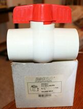 One 1 1/2" PRO FLO PFPSBVJ BALL VALVE NSFB - $19.59