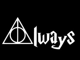 HARRY POTTER ALWAYS Deathly Hallows Vinyl Decal Car Wall Sticker CHOOSE ... - $61.32 MXN+