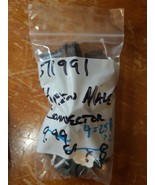 OEM NOS OMC LOT o 4 Johnson Evinrude Outboard 4 Pin Male Connector pin #... - $525.40 MXN