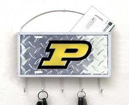 Purdue Boilermakers Mail Organizer, Mail Holder, Key Rack, Mail Basket, Mailbox, - £26.27 GBP