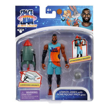 Space Jam A New Legacy LeBron James With Acme Rocket Pack 4000 Action Figure NEW - £11.61 GBP