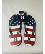 Hurley Men&#39;s One &amp; Only American Flip Flop Sandal Size 8 - New - $19.01 CAD