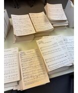 10lb Lot of Vintage Sheet Music Bundle 1950-1990s Gospel Hymns - $34.65