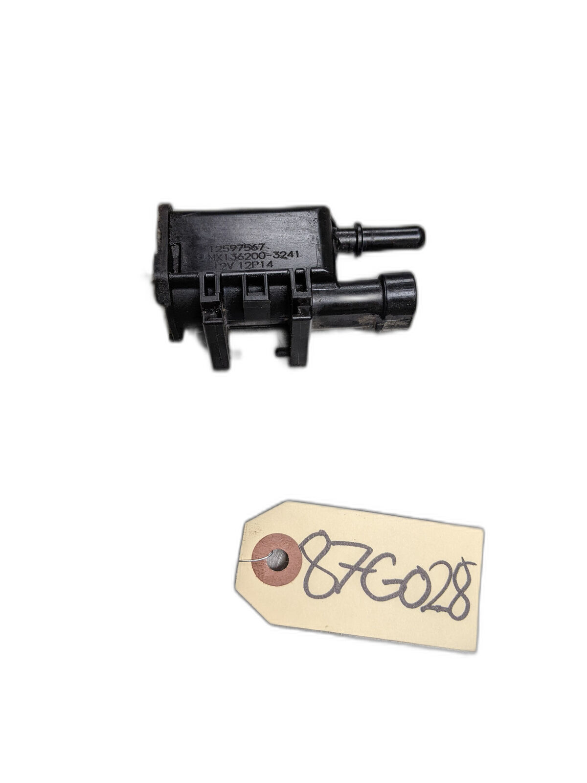 EVAP Purge Valve From 2008 GMC Yukon Denali 6.2 12597567 Fuel Inject